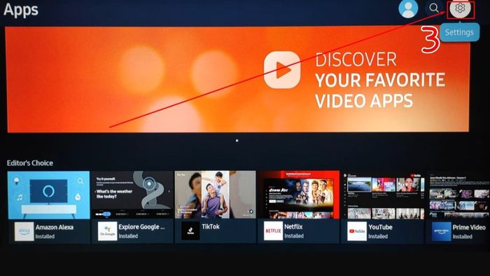 Hướng dẫn xóa YouTube trên tivi Samsung đời mới