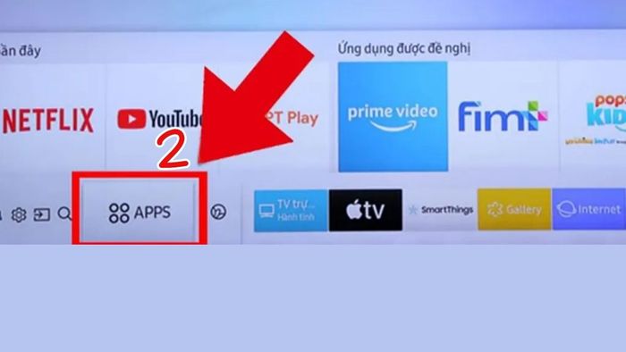 Hướng dẫn xóa YouTube trên tivi Samsung đời cũ
