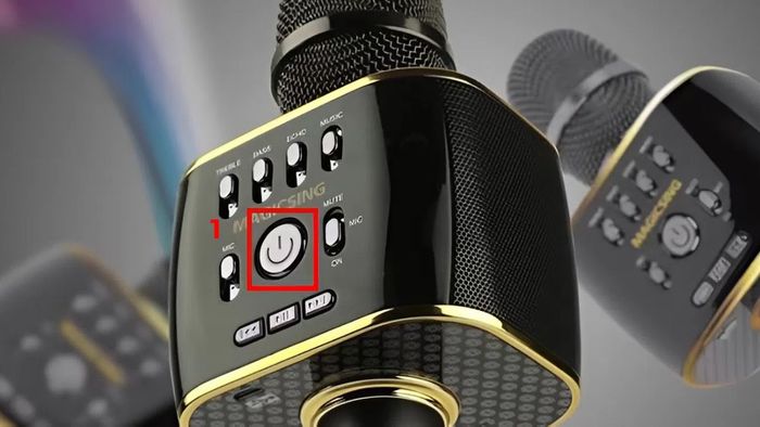 Cách kết nối micro karaoke với điện thoại – bước 1