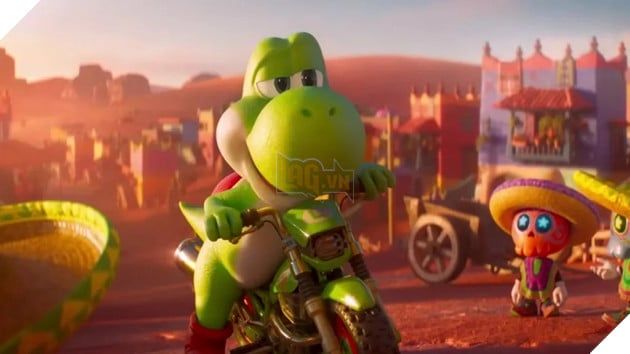 Hình ảnh trong trailer Super Mario Galaxy.
