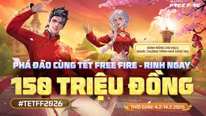 Phá đảo cùng tết Free Fire