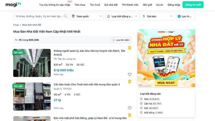 Tìm kiếm nhà đất hợp phong thuỷ, vị trí thuận lợi tại Mytour.vn