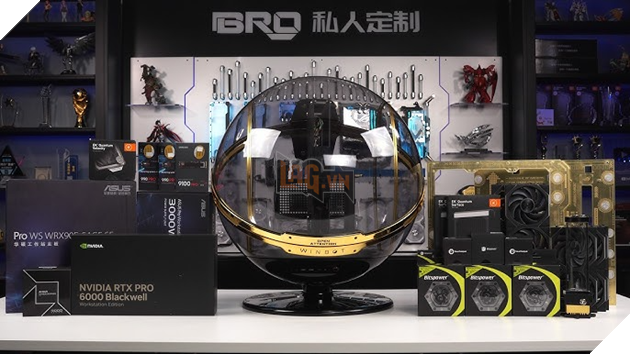 Bro Cooling đã chế tạo chiếc máy tính có giá trị lên tới 60.000 USD, trở thành chiếc PC đắt nhất trên thế giới.