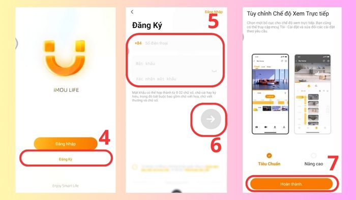 Hướng dẫn cài đặt camera IMOU trên điện thoại - Bước 2