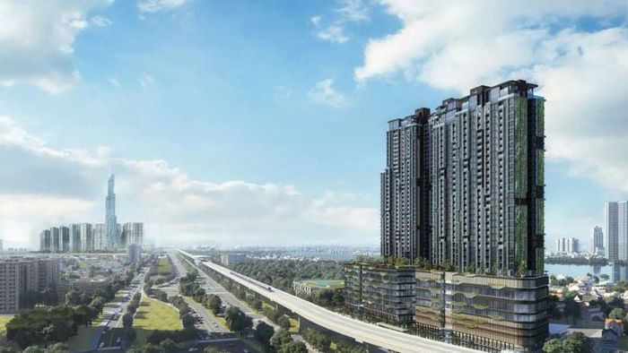 Masterise Lumière Riverside gây ấn tượng với ngôn ngữ thiết kế “Leafscape” độc đáo (Nguồn ảnh: Masterise Lumière Riverside)