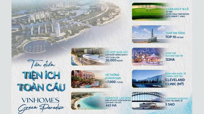 Chuỗi tiện ích cao cấp tại Vinhomes Green Garden dành cho giới thượng lưu (Nguồn ảnh: lesanh.com)