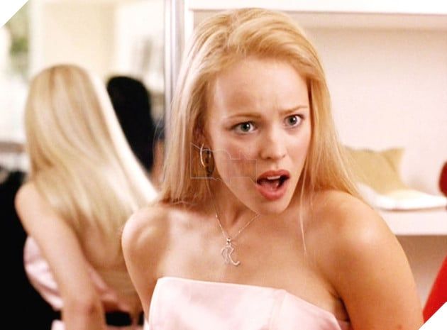 Hình ảnh của nữ diễn viên Rachel McAdams trong bộ phim Mean Girls.