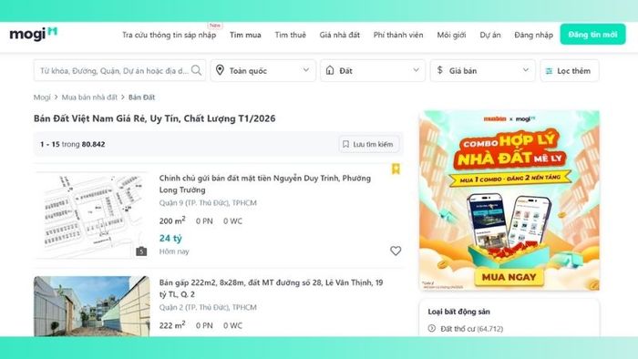 Mua đất chất lượng, giá hợp lý tại Mytour.vn