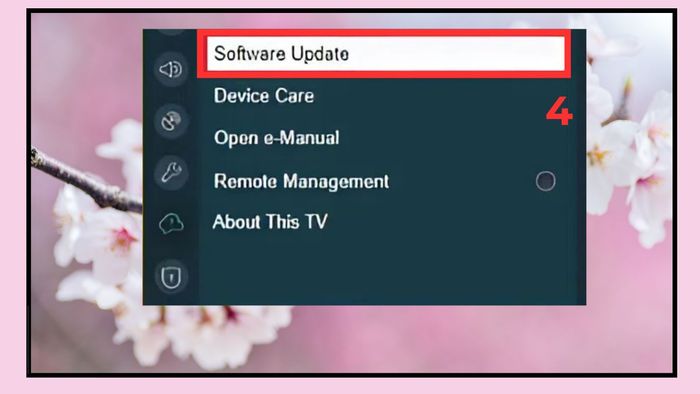 Hướng dẫn cập nhật phần mềm tivi Samsung qua USB - Bước 2