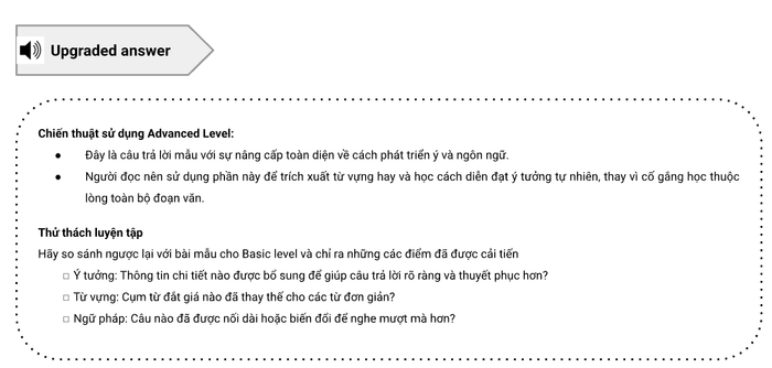 IELTS Speaking Part 3 - Enhanced response