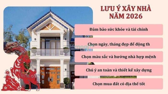 Lưu ý quan trọng khi tuổi 1991 xây nhà vào năm 2026