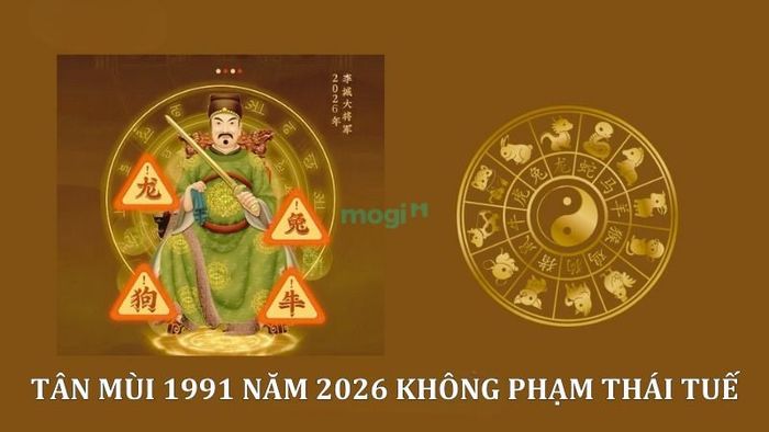 Gia chủ tuổi Tân Mùi 1991 không gặp phải hạn Thái Tuế trong năm 2026