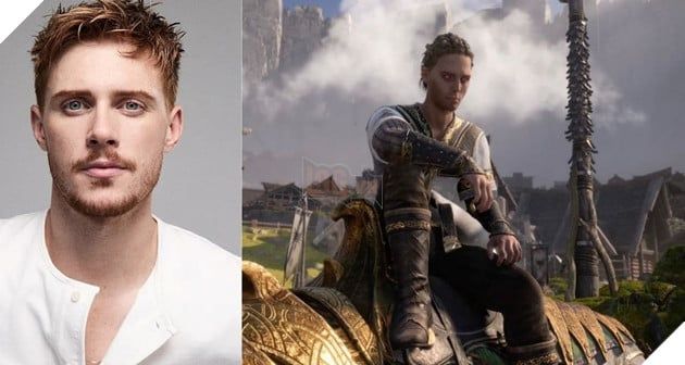 Hình ảnh của Max Parker trong vai Heimdall, nhân vật anh sẽ đảm nhận trong loạt phim.