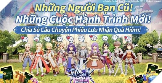 Khởi động sự kiện đăng ký trước Ragnarok Twilight - Chạng Vạng! IP huyền thoại trở lại với diện mạo tươi mới, để bạn hóa thân thành Anh Hùng và khám phá RO theo cách hoàn toàn mới mẻ! 6