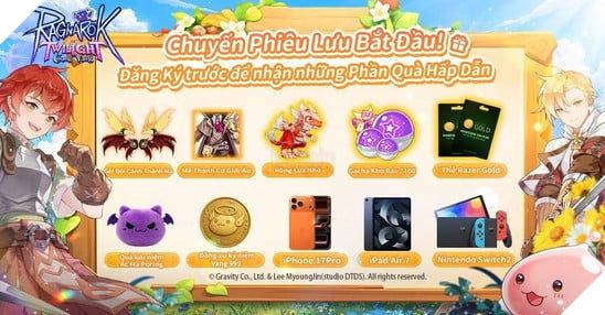 Khởi động sự kiện đăng ký trước Ragnarok Twilight - Chạng Vạng! IP huyền thoại trở lại với diện mạo mới, hóa thân Anh Hùng và khám phá RO theo một cách hoàn toàn mới mẻ! 5