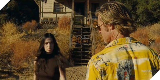 Tạo hình của Brad Pitt trong Once Upon a Time in Hollywood.