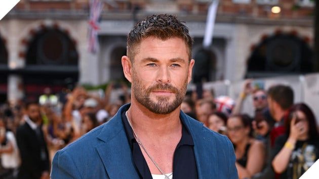 Chân dung sao nam Chris Hemsworth.