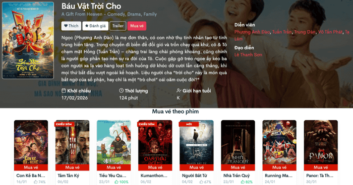 Để đặt vé và cập nhật thông tin giá vé, hãy truy cập vào website Mytour.