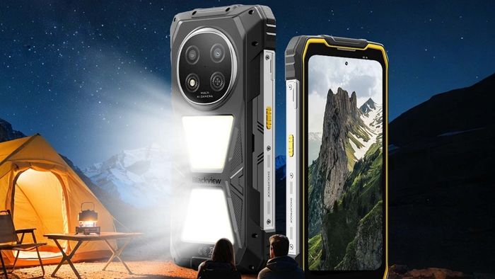 Rock 2 Pro mang trong mình viên pin 15,000mAh cùng cụm đèn LED 400 lumen mạnh mẽ.