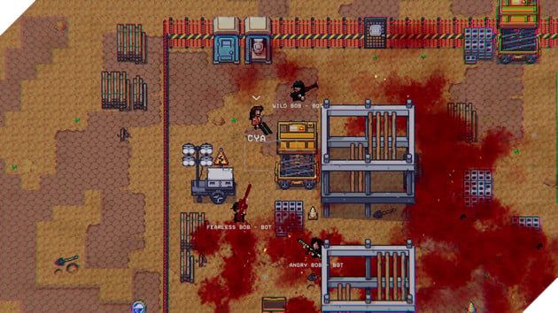 Trò chơi miễn phí mới ra mắt trên Steam hỗ trợ co-op 8 người, mang đậm nét Hotline Miami 3