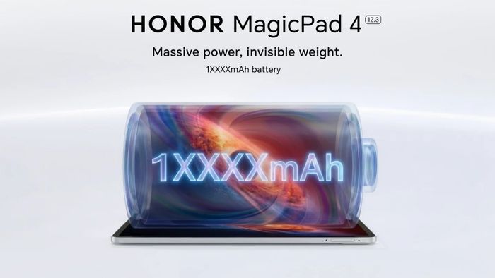 MagicPad 4 sẽ sở hữu viên pin khủng 10,000mAh.