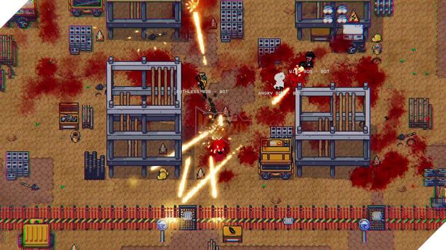 Trò chơi miễn phí mới ra mắt trên Steam hỗ trợ tối đa 8 người chơi, mang đậm phong cách Hotline Miami