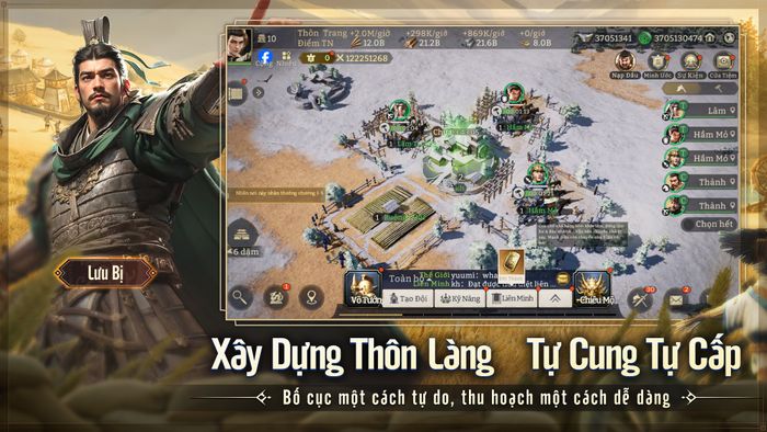 Cách sử dụng võ tướng trong Tam Quốc: Chiến Địa Vô Cương khi chơi trên PC với BlueStacks