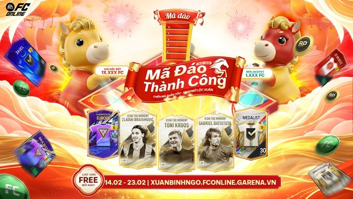 Tìm hiểu toàn bộ thông tin về sự kiện FC Online Mã Đáo Thành Công