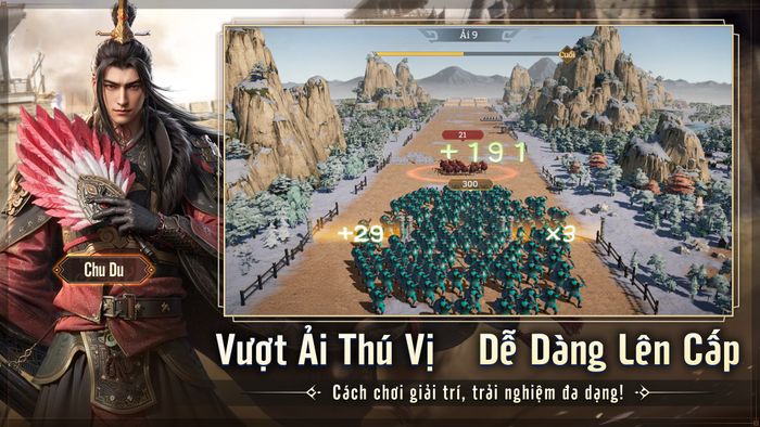 Hướng dẫn chiến thuật điều quân khi chơi Tam Quốc: Chiến Địa Vô Cương trên PC cùng BlueStacks.