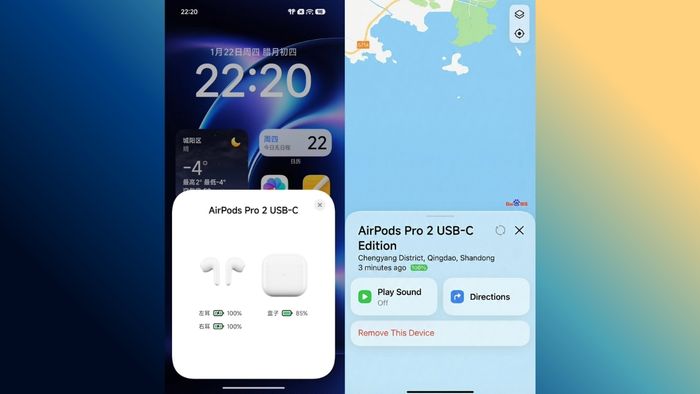 HyperOS 3.1 hoàn toàn tương thích với các tính năng của tai nghe AirPods