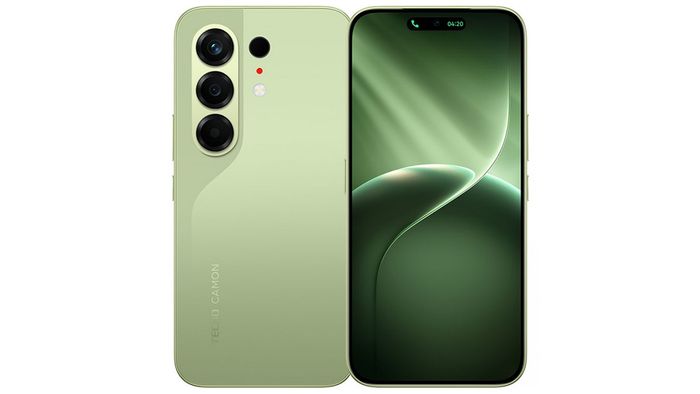 Tecno Camon 50 sở hữu màn hình phẳng