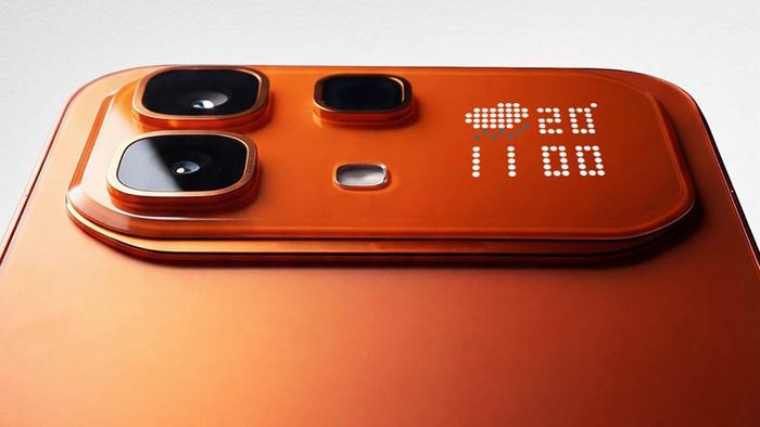 Infinix Note 60 và Note 60 Pro gây ấn tượng với màn hình phụ độc đáo ở mặt lưng.