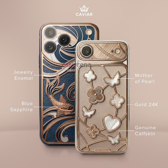 Cấu trúc đặc biệt của chiếc iPhone Air do Caviar thiết kế