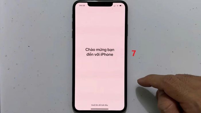 Bước 3 trong cách kiểm tra iCloud trên iPhone cũ bằng cách khôi phục cài đặt gốc