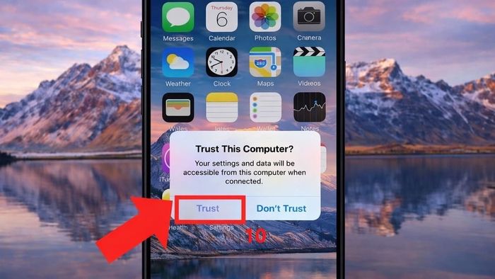 Bước 2-3 trong việc kiểm tra iCloud trên iPhone cũ