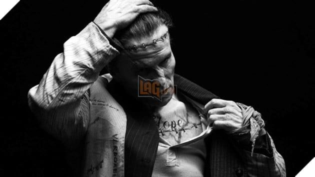 Hình ảnh của Frankenstein trong phiên bản do Christian Bale thủ vai.