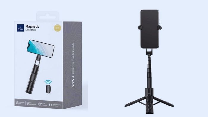 gậy chụp ảnh tự sướng tốt nhất - Selfie Stick Wiwu Magnetic SE014