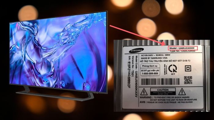 Cách xác định năm sản xuất tivi Samsung dựa trên mã Model
