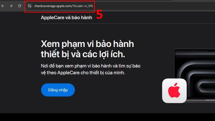 Cách kiểm tra iPhone cũ còn bảo hành hay không bước 3