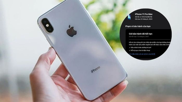 điện thoại iPhone cũ có còn được bảo hành không