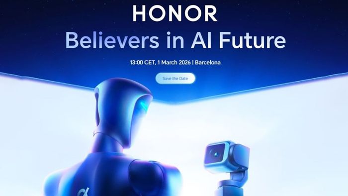 HONOR thông báo sẽ ra mắt Magic V6 cùng Robot Phone vào ngày 1 tháng 3 sắp tới