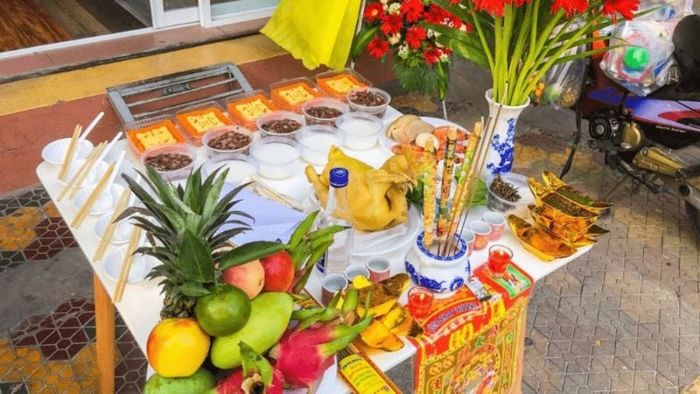 Lễ vật cúng nhập trạch