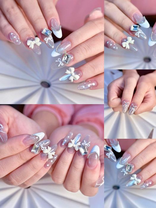 Hình ảnh 3 ghi lại các mẫu nail tại Nail Art Huế