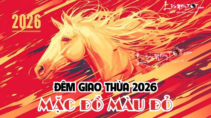 Những kiểu người nên chọn đồ đỏ trong đêm Giao thừa năm 2026