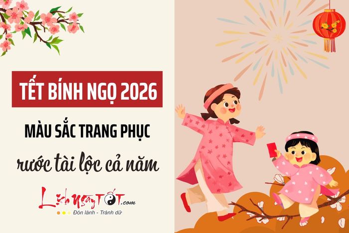 Mùng 1 Tết 2026, chọn màu gì?