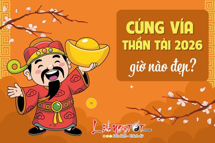 Cách cúng vía Thần Tài năm 2026