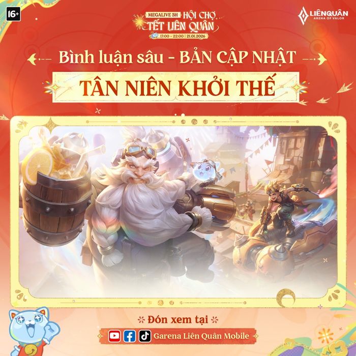 Giới thiệu chi tiết về phiên bản mới Tân Niên Khởi Thế