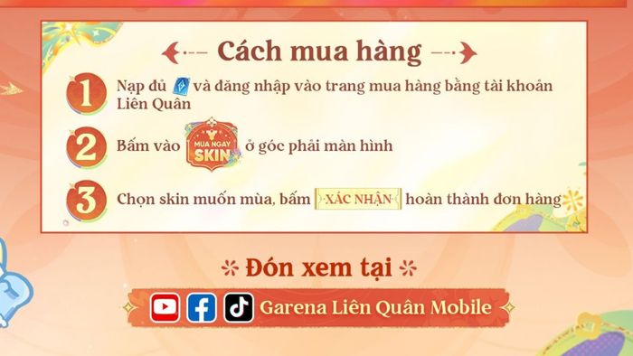 Hướng dẫn cách săn skin trên livestream