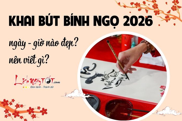 Khai bút đầu năm 2026