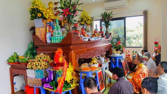 Nhập trạch là lễ nghi chuyển vào sinh sống tại nhà mới.